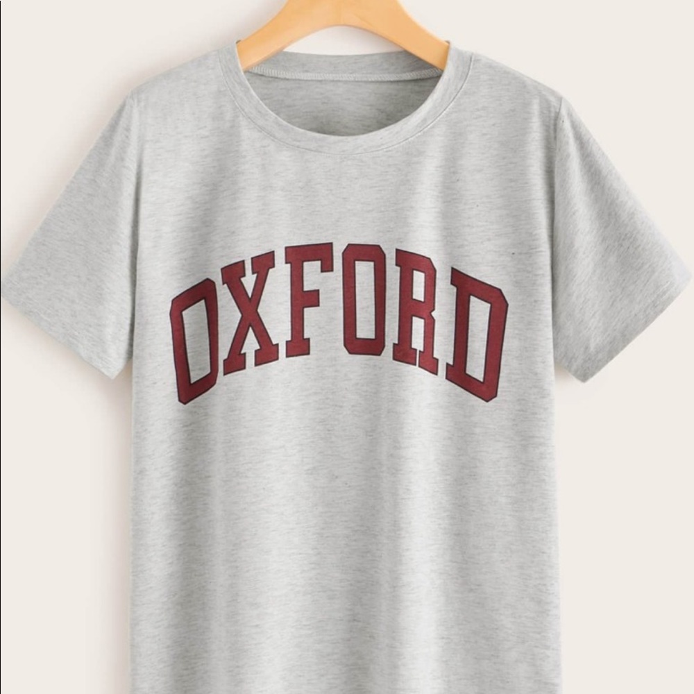 Gray Oxford T-Shirt